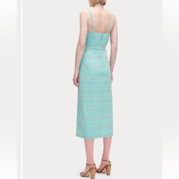 Rachel Comey Agitator Dress - Bllue/green size 10 - Picture 3 of 15